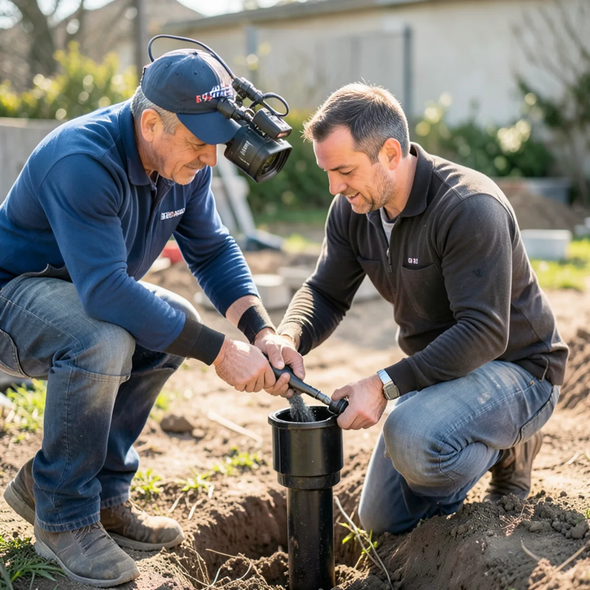 Plumbing services in Huntington Beach, CA pipeline inspection