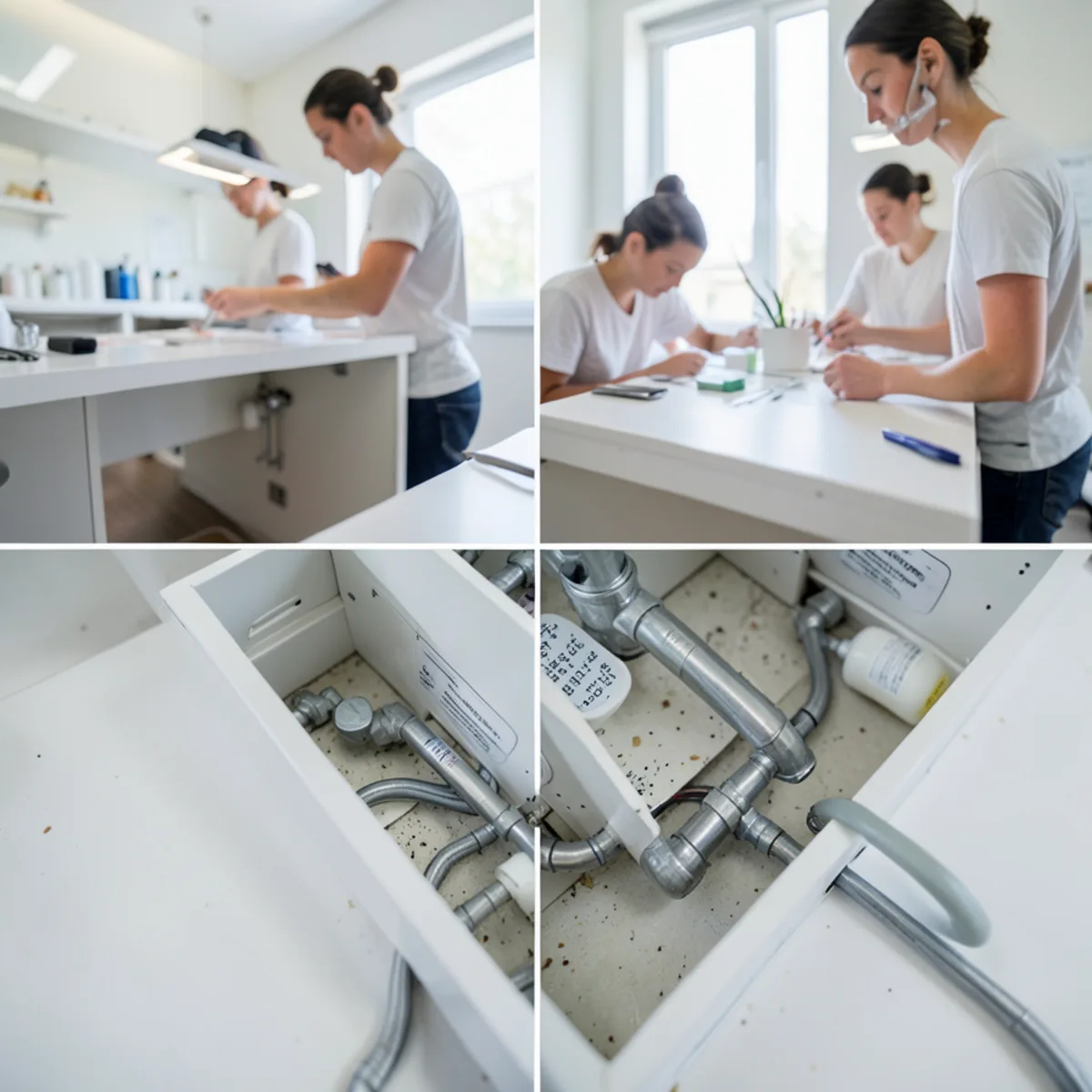 Commercial plumbing services in Westminster, CA on site component