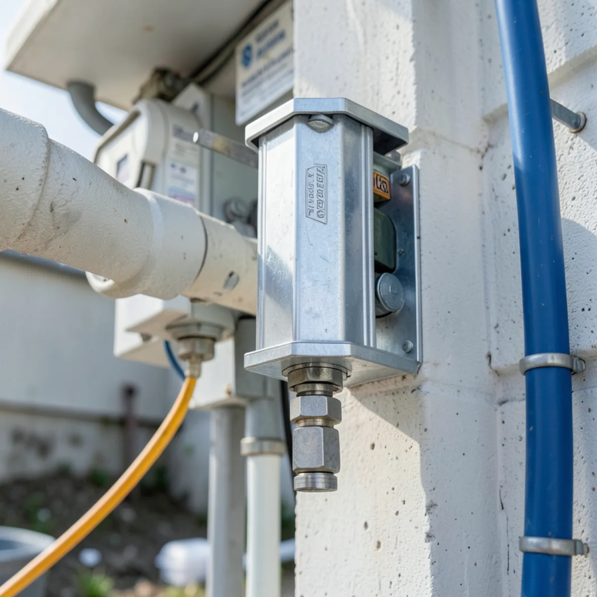 Gas line repair & installation in Westminster, CA on site component