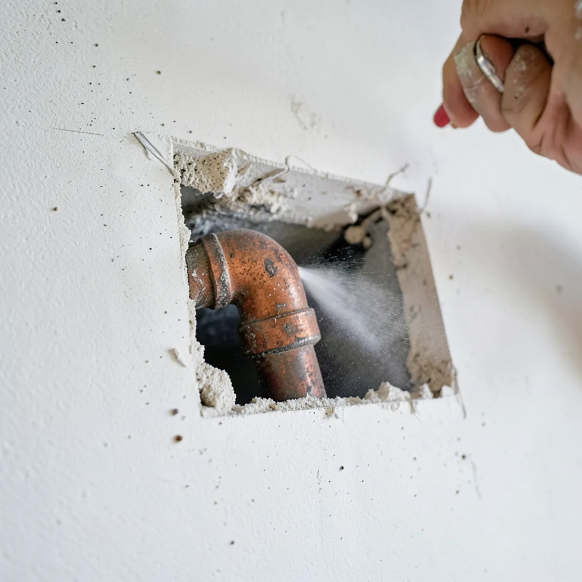 Hidden water leak & slab leak detection in Westminster, CA on site component